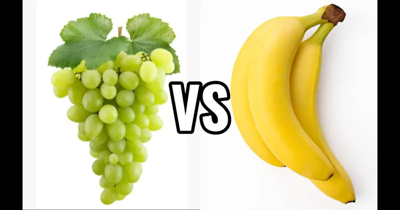 Banana vs. Grapes