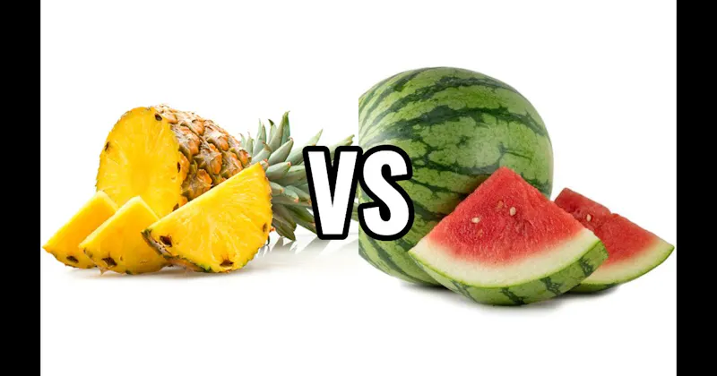 Pineapple vs. Watermelon
