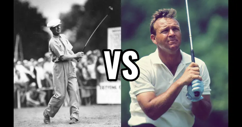 Arnold Palmer vs. Byron Nelson