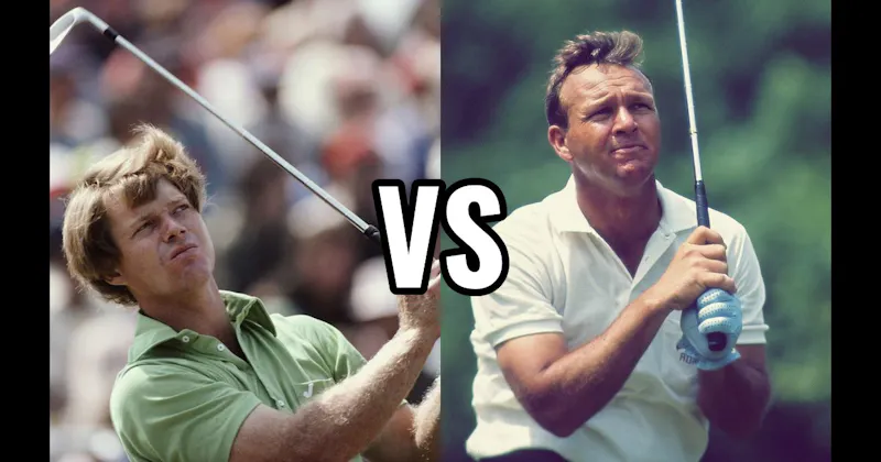 Arnold Palmer vs. Tom Watson