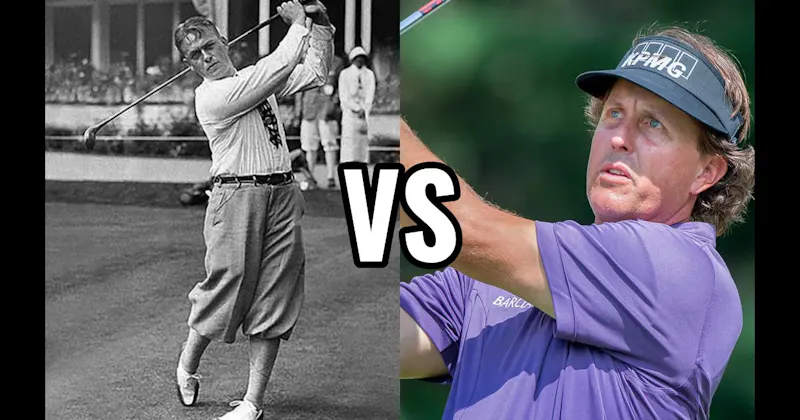 Bobby Jones vs. Phil Mickelson