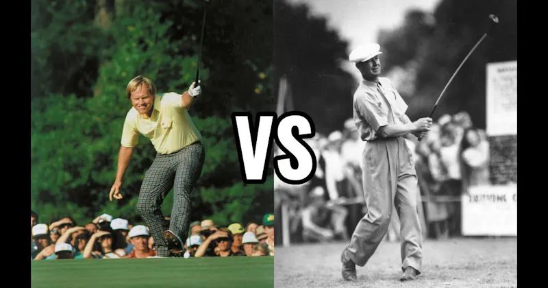 Byron Nelson vs. Jack Nicklaus