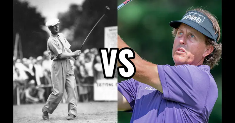 Byron Nelson vs. Phil Mickelson
