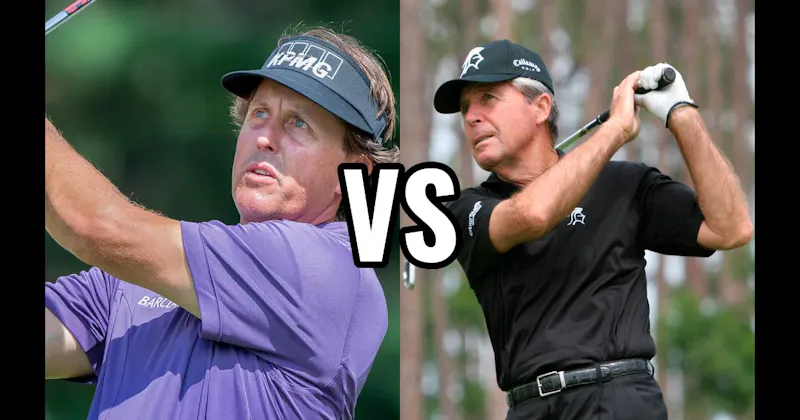 Gary Player vs. Phil Mickelson