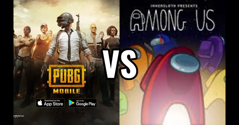 Among Us vs. PUBG Mobile