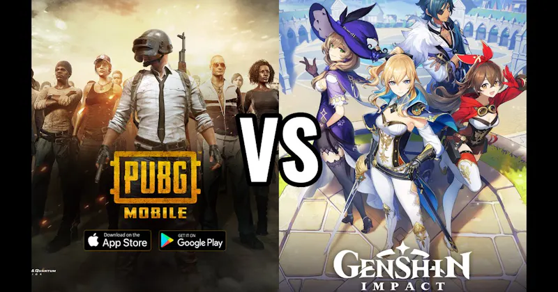 Genshin Impact vs. PUBG Mobile