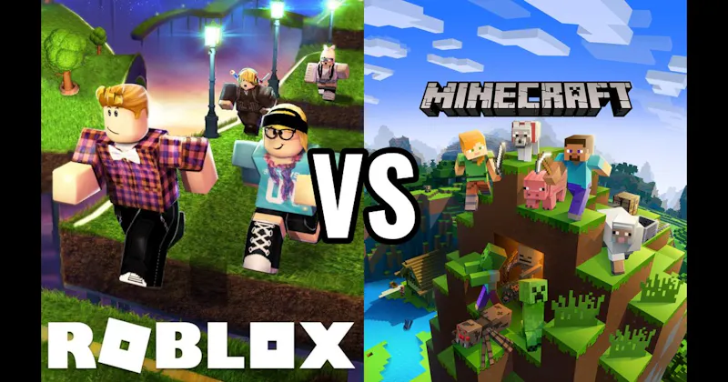 Minecraft Pocket Edition vs. Roblox