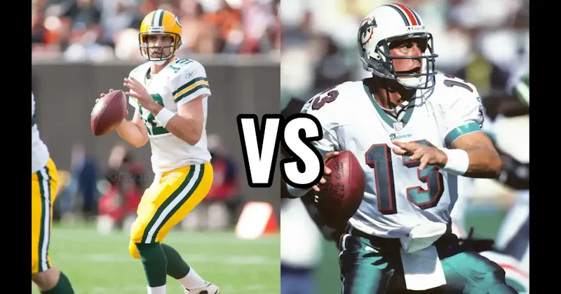 Aaron Rodgers vs. Dan Marino