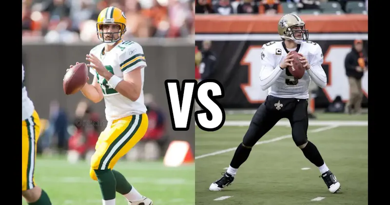 Aaron Rodgers vs. Drew Brees