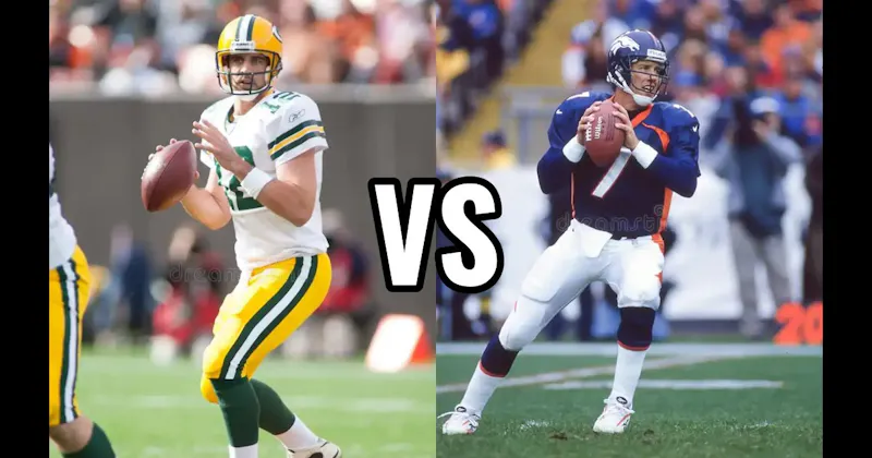 Aaron Rodgers vs. John Elway