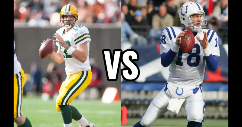 Aaron Rodgers vs. Peyton Manning