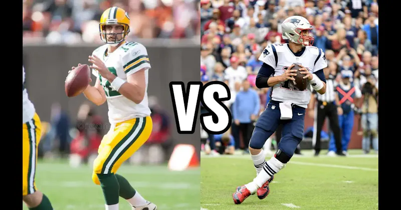 Aaron Rodgers vs. Tom Brady