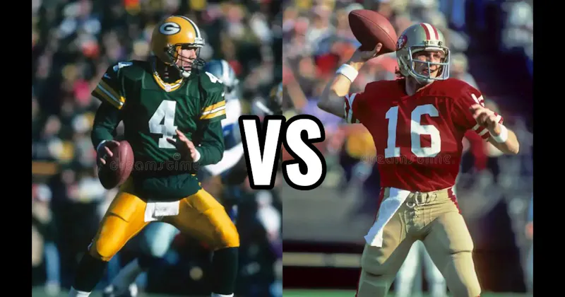 Brett Favre vs. Joe Montana