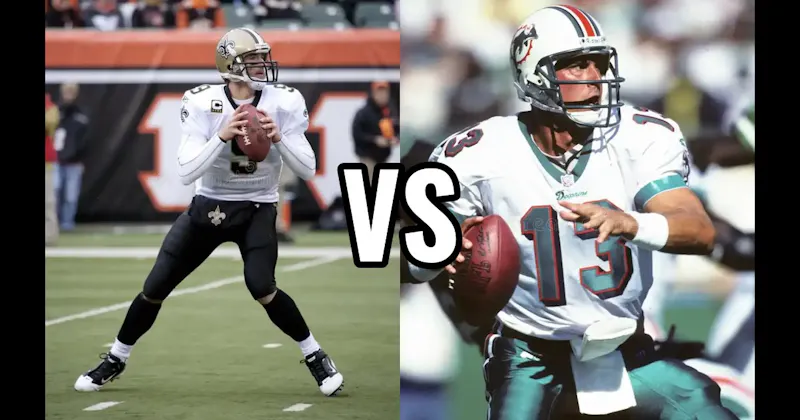 Dan Marino vs. Drew Brees