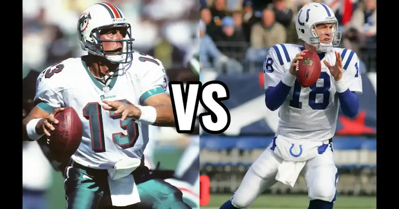 Dan Marino vs. Peyton Manning