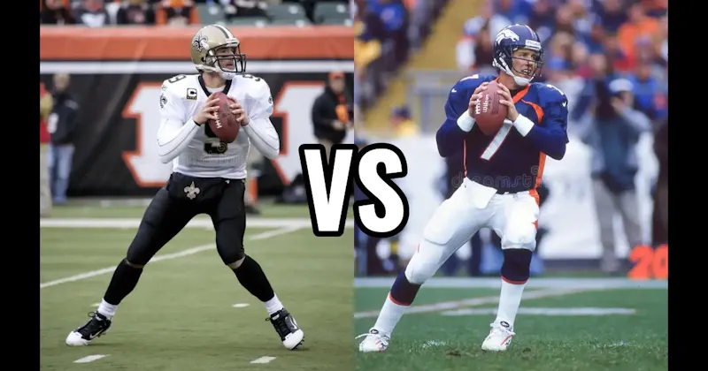 Drew Brees vs. John Elway