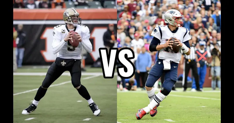 Drew Brees vs. Tom Brady
