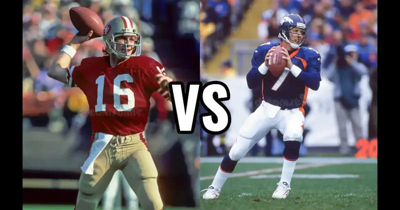 Joe Montana vs. John Elway