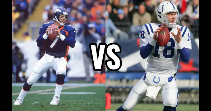 John Elway vs. Peyton Manning