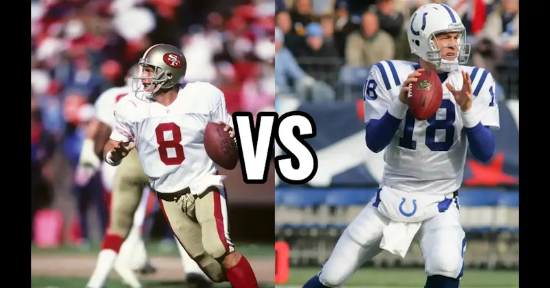 Peyton Manning vs. Steve Young