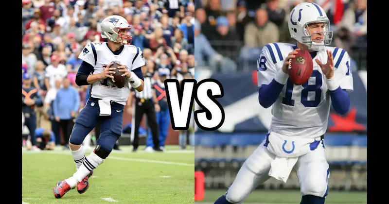 Peyton Manning vs. Tom Brady