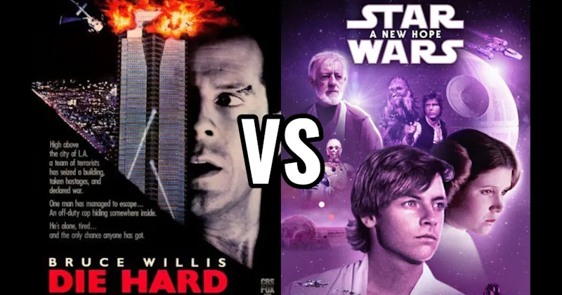 Die Hard vs. Star Wars: A New Hope