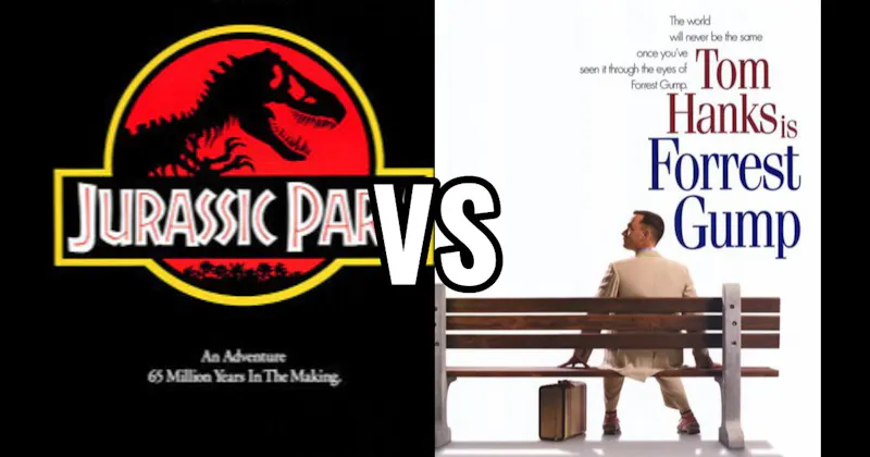 Forrest Gump vs. Jurassic Park