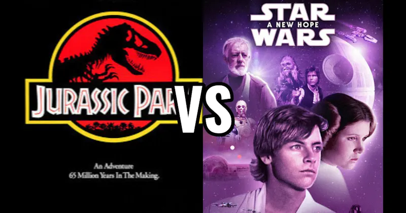 Jurassic Park vs. Star Wars: A New Hope