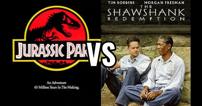 Jurassic Park vs. The Shawshank Redemption