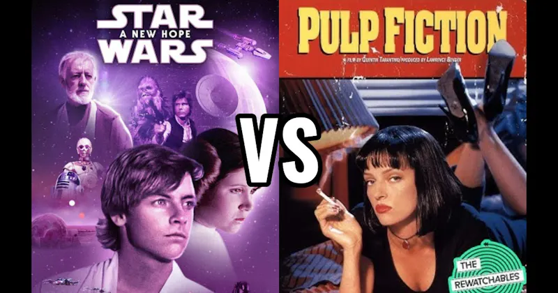 Pulp Fiction vs. Star Wars: A New Hope