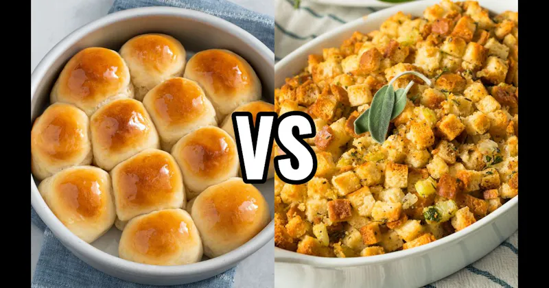 Dinner Rolls or Biscuits vs. Stuffing / Dressing