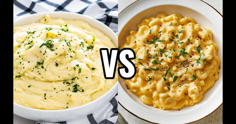Macaroni and Cheese vs. Mashed Potatoes