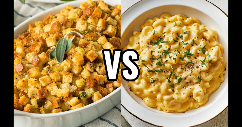 Macaroni and Cheese vs. Stuffing / Dressing