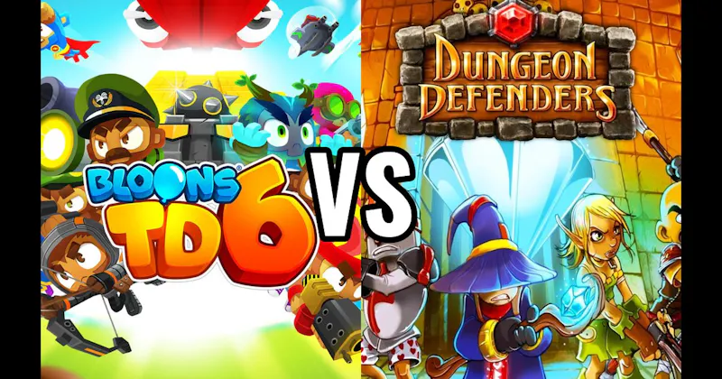 Bloons TD 6 vs. Dungeon Defenders