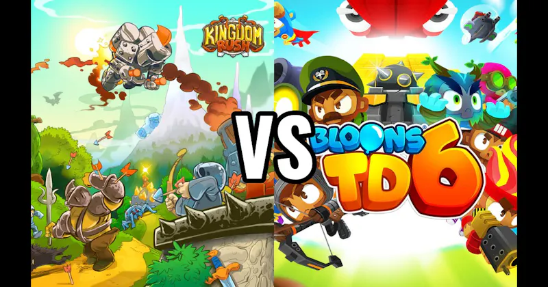 Bloons TD 6 vs. Kingdom Rush