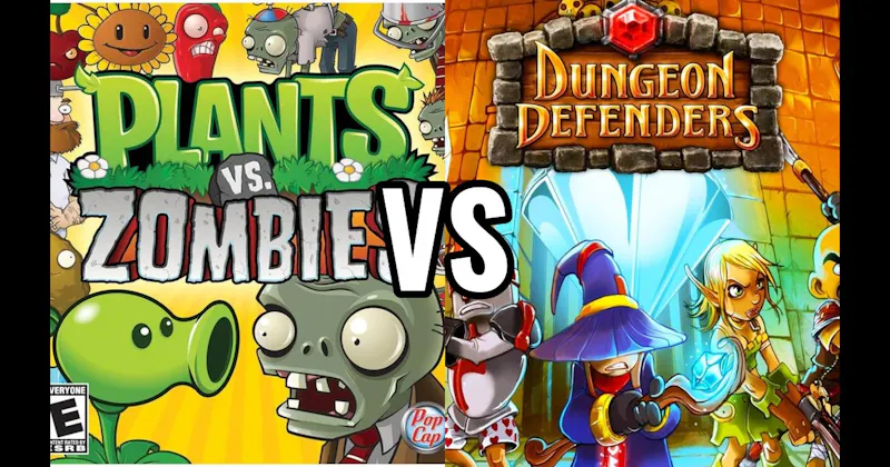 Dungeon Defenders vs. Plants vs. Zombies