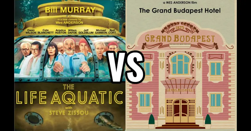 The Grand Budapest Hotel vs. The Life Aquatic with Steve Zissou