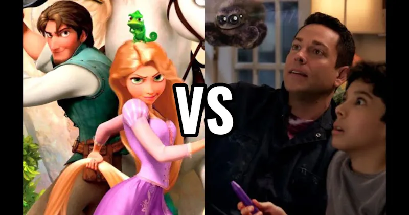 Harold And The Purple Crayon vs. Tangled